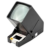 KODAK 35mm Slide and Film Viewer - Battery Operation, 3X Magnification, LED Lighted Viewing – for 35mm Slides & Film Negatives
