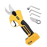 Electric Pruning Shears for DeWalt 20V Max Battery (NO Battery), Cordless Garden Pruner w/ 26,000RPM Brushless Motor & Imported Steel Blades-25mm(0.98 Inch) Cutting Diameter For Gardening Tree Branch