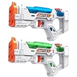 Water Guns for Kids, Squirt Guns 2 Pack 300cc Super Water Blaster Soaker Water Pistol Summer Toys for Kids and Adults, Outdoor Water Fighting Toys for Swimming Pool Beach