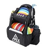 Apex Outdoors Disc Golf Bag, Disc Golf Backpack with 21+ Disc Capacity, Durable & Lightweight Frisbee Golf Bags with Multiple Storage Pockets