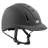 IRH Equi Pro Riding Helmet, Matte Black, Medium/Large