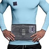 Abdomencare Umbilical Hernia Belt for Men and Women | Abdominal Hernia Belt for Women & Men with 2 unique compression pads | Belly Button Umbilical Hernia Belts for Men | Hernia Support Binder | L/XL