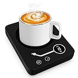 Coffee Mug Warmer for Desk, Coffee Cup Warmer with Auto Shut Off, 3 Temperature Setting Smart Coffee Warmer Electric Candle Warmer & Tea Warmer Added Warming Plate with Gravity Sensor