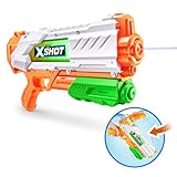X-Shot Fast-Fill Water Blaster by ZURU, Watergun for Summer, XShot Squirt Gun Soaker (Fills with Water in just 1 Second!) Big Water Toy for Children, Boys, Teen, Men (Medium)