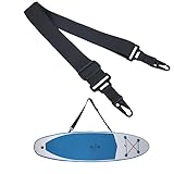 DEEALL SUP Carrier Strap Adjustable Paddle Board Surfing Shoulder Carrying Slings Two Point Rifle Sling Gun Strap with Metal Hooks