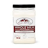 Whole Milk Powder by Hoosier Hill Farm, 2 LB (Pack of 1) | No Additives, 100% Whole Milk