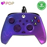 PDP Gaming REMATCH Advanced Wired Controller Licensed for Xbox Series X|S/Xbox One/PC, Customizable, App Supported - Purple Fade