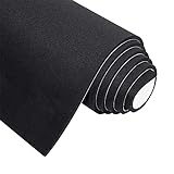 MAGZO Adhesive Foam Padding 1/4 Inch Thick, 12” W x 59” L High Density Neoprene Foam Roll Insulation Soundproofing Material