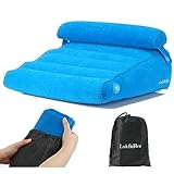 LOKFEHRE Inflatable Bed Wedge Pillow Set for Travel,Wedge Pillows for Neck and Leg Pain Relief & Post Surgery Heartburn, Anti Snoring,GERD for Sleeping Acid Reflux Back