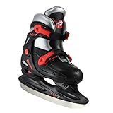 American Athletic Shoe Cougar Adjustable Hockey Skates, Black, X-Small/6-9 Youth