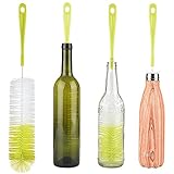 ALINK 16” Long Bottle Brush Cleaner for Washing Wine/Beer/Sport Well/Thermos/Glass and Long Narrow Neck Sport Bottles
