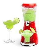 Nostalgia Margarita Machine - Blender for Smoothies, Margaritas, Daiquiris, and Slushies - Red - 64-Ounce