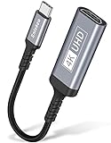 Sniokco USB C to HDMI Adapter, Portable Type-C to HDMI Adapter for Home Office, Aluminum, Compatible with MacBook Pro, MacBook Air, Pixelbook, Surface, Pad Pro, Pad Air, XPS, G,alaxy S8-S23 and More