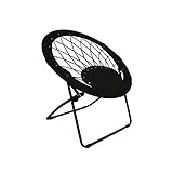 Impact Bungee Chair, Portable Folding Chair, Web, Black
