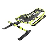 Yukon Charlie's Hammerhead Pro HD Sled, Speed and Steering Control, Measures 51-inches x 22-inches, 1 Person Sled