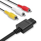 N64 AV Cable, Audio Video AV Cable Cord for Nintendo 64 N64, Gamecube GC,Super Nintendo SNES, 2.5M/8.2FT