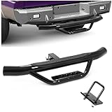 HECASA Universal 2' Receiver Trailer Tow Hitch Step Bar for Pickup Truck SUV 37' Wide 2-Stage Powder Coated Steel Black