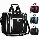 Hsmihair Bowling bags Bowling Ball Bag for Single Ball - Bowling Ball Tote Bowling Bag with Padded Ball Holder - Fits Bowling Shoes Up to Mens Size 14 Accessories.