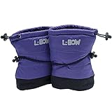 L-Bow Infant Cold Weather Boots + Winter Boots For Baby Boys & Girls + Easy To Slip On With Fleece Lining