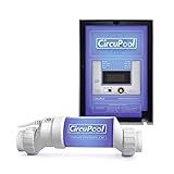 CircuPool® Universal40 Saltwater Chlorinator - Complete System with 40k-Gallon Max Cell - Compatible with existing Systems,Titanium Cell & 4 Year Warranty