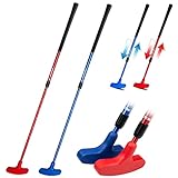 THIODOON Golf putters for Men and Women 2 Pack Two-Way Kids Mini Golf Putter for Right or Left Handed Golfers Adjustable Length Suitable for Children, Teenagers and Adults