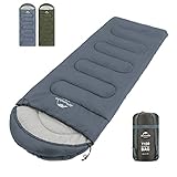 Naturehike Camping Sleeping Bag - Lightweight Waterproof Portable Splicable for Adults 3 Seasons, Hiking/Backpacking/Outdoor and Indoor Used with Storage Sack