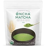 Encha Ceremonial Grade Matcha Green Tea - First Harvest Organic Japanese Matcha Green Tea Powder, From Uji, Japan (30g/1.06oz)