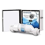 Hayward W3AQ-TROL-RJ AquaTrol Salt Chlorination System for Above-Ground Pools up to 18,000 Gallons with Return Jet Fittings, Straight Blade Line Cord and Outlet