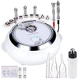 Microdermabrasion Machine, Professional 65-68cmhg Vacuum Suction Power Facial Clean Machine, Beauty Star Salon Eeffect Skin Care Beauty Equipment with Vacuum & Spray for Home Use