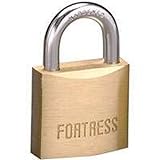 Fortress 1840D 1-9/16' Solid Brass Padlock