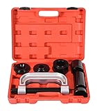 DHA Heavy Duty Ball Joint Press & U Joint Removal Tool Kit with 4x4 Adapters, Ball Joint Press Removal Tool Kit for 2WD 4WD Car Light Truck, Ball Joint Installation Tool Remover Installer Service Set