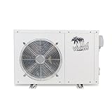 WECIYGG 5.6kW Pool Heat Pump for Above Ground Pools and Spas, 20,000 BTU Electric Swimming Pool Heater Pump for In-ground Pools with Titanium Heat Exchanger, 110V~120V/ 60Hz, Up to 6000 Gallons