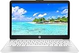 HP 2023 Lightweight 11' HD IPS Laptop, Intel Celeron N Processor Up to 2.58GHz, 4GB Ram, 64GB Storage, Super-Fast WiFi, HDMI, Webcam, Windows 11 OS, Cotton White (Renewed)