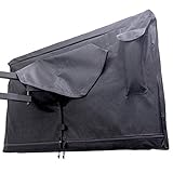 Bozzcovers Outdoor TV Cover 60-65 inch - WITH ZIPPER, Weatherproof, Waterproof 360 degrees protection, Soft Non Scratch Interior - Black