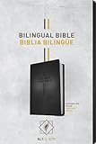 Bilingual Bible / Biblia bilingüe NLT/NTV (LeatherLike, Black)