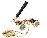 Emthony Black Opera Glasses for Women or Men | Binoculars for Concerts and Theater Binoculars | Tiny Metal Binoculars Flask for an Immersive Cinema Experience
