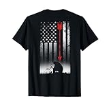 Bow deer hunting American flag gift for Bow hunting T-Shirt