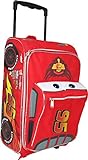 Pixar Cars 17 inches Lightning McQueen Shape Luggage