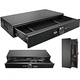 Heavy-duty Under Bed Safe, Rapid Gun Storage Safe Drawer Safe for AR Rifle Ammo Pistol Accessories for Home and Vehicle