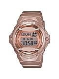 Casio Women's BG169G-4 Baby G Pink Champagne Watch