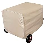 Weather-Resistant Storage Generator Cover for fits all Champion 3100W Inverter Generators，but will also fit generators up to 26.5 x 20 x 18-inches in size for generators