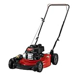 Craftsman CMXGMAM201104 21 in. Lawn Mower-140cc OHV Engine Push Mower for Small to Medium Yards, Red