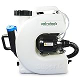 PetraTools Electric Disinfecting Fogger Machine Backpack Sprayer - 4 Gallon Mist Blower with Extended Commercial Hose for Sanitation Spraying & Greenhouses - Disinfection Fogger (Backpack Sprayer)