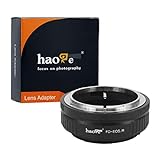 Haoge Manual Lens Mount Adapter for Canon FD Lens to Canon RF Mount Camera Such as Canon EOS R