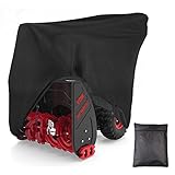 Rilime Snow Blower Cover,Heavy Duty Snowblower Covers Waterproof ,Snow Thrower Cover Universal Fit for Most Two Stage Snowblower (50' L X 32' W X 40' H)