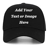 Design Your Own Personalized Hats,Unisex Graphic Printed Cotton Baseball Hats Adjustable Sports Dad Hats
