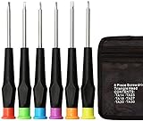 LIFEGOO Triangle Head Screwdriver Set, Triangle Screws Driver Tool Kit Fix Electronic Toys - for Thomas McDonald's Toy Repair & Battery replacement, in carrying pouch (Toy Triangle Driver Set)