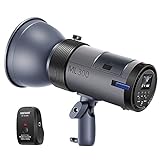Neewer ML300 300W Outdoor Studio Flash Strobe Li-ion Battery Powered Monolight with 2.4G Wireless Trigger, 1000 Full Power Flashes, Recycle in 0.4-2.5 Sec, Bowens Mount