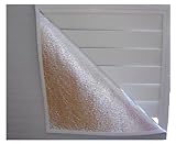 Battic Door Whole House Attic Ceiling Fan Shutter Seal Cover, Fits up to 36' X 48' Attic Fan Shutters