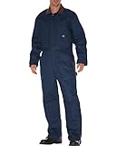 Dickies mens Tv239 overalls and coveralls workwear apparel, Dark Navy, Large Short US